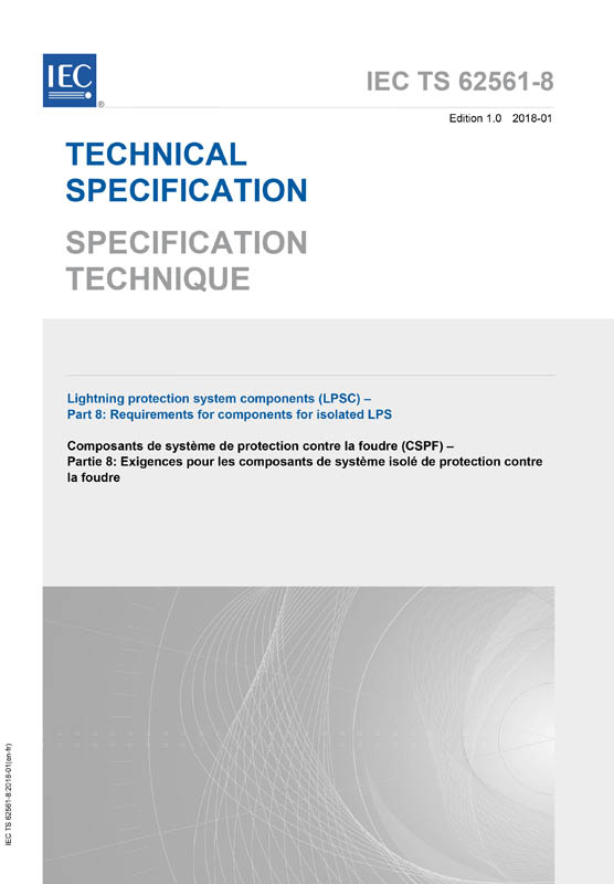 Cover IEC TS 62561-8:2018